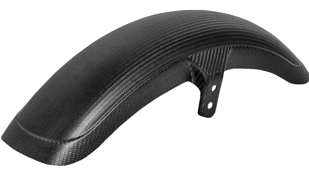Saddlemen Front Fender - Carbon Fiber/Matte - Softail/Dyna