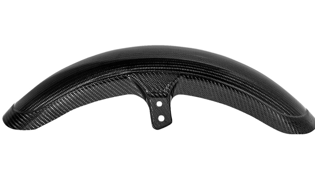 Saddlemen Front Fender - Carbon Fiber/Gloss - Softail/Dyna