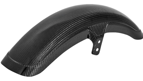 Saddlemen Front Fender - Carbon Fiber/Gloss - Softail/Dyna