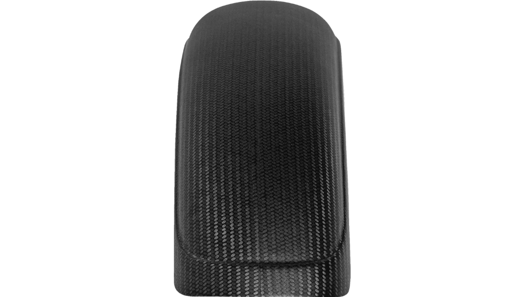 Saddlemen Front Fender - Carbon Fiber/Matte - Dyna/Sportster