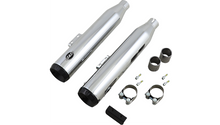 S&S Cycle Grand National 50 State Slip-On Mufflers - Chrome