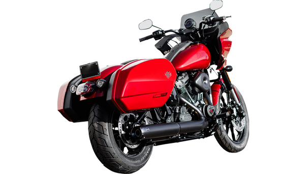 S&S Cycle Grand National Slip-On Muffler - 50 State - 4" Black - M8 Softail