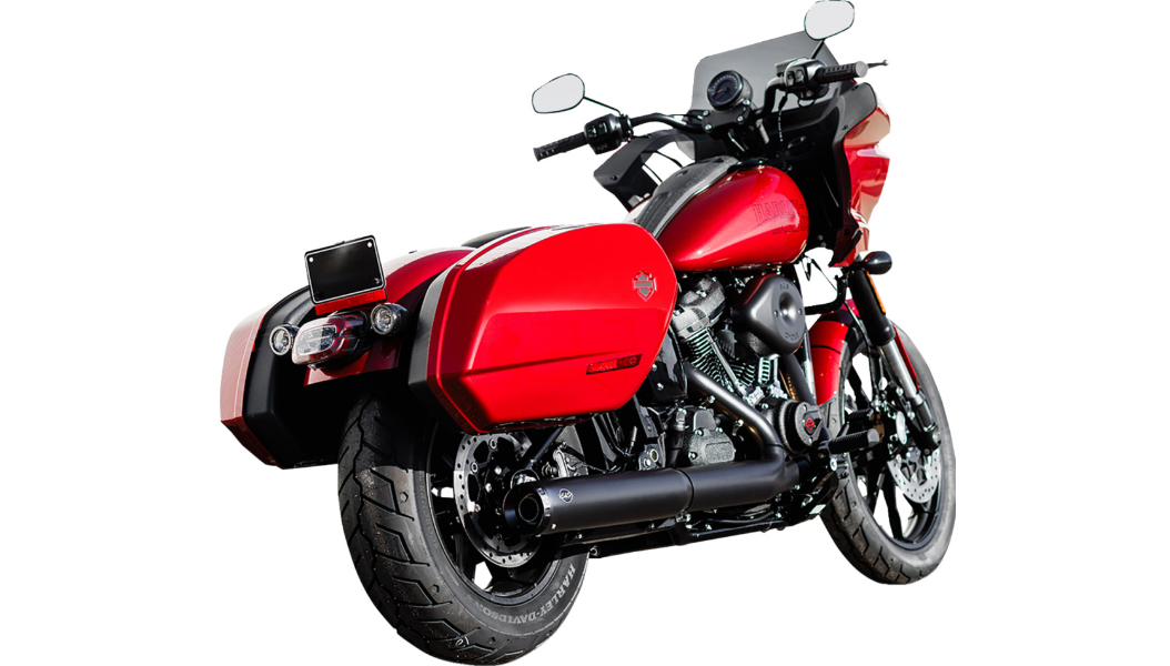 S&S Cycle Grand National Slip-On Muffler - 50 State - 4" Black - M8 Softail
