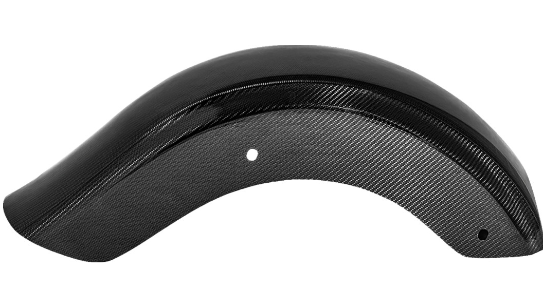 Saddlemen Carbon Fiber Rear Fender - Gloss - Touring '09-'25