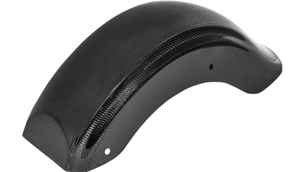 Saddlemen Carbon Fiber Rear Fender - Gloss - Touring '09-'25