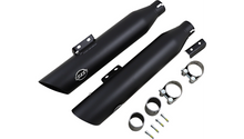 S&S Cycle Slash Cut Mufflers - 50 State - Black