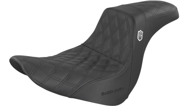 Saddlemen Pro Series SDC Performance Seat - w/o Backrest - Lattice Stitch/Lumbar Gripper - FL/FX '18-'24