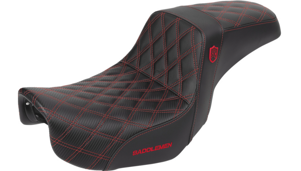 Saddlemen Pro Series SDC Performance Seat - Carbon Fiber/Lumbar