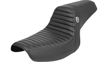 Pro Series SDC Performance Seat - w/o Backrest - Tuck-n-Roll/Carbon Fiber - Gripper - FXR '86-'94