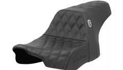 Saddlemen Pro Series SDC Performance Seat - Lattice Stitch - Gripper - w/o Backrest - FLH/FLT '23-'24