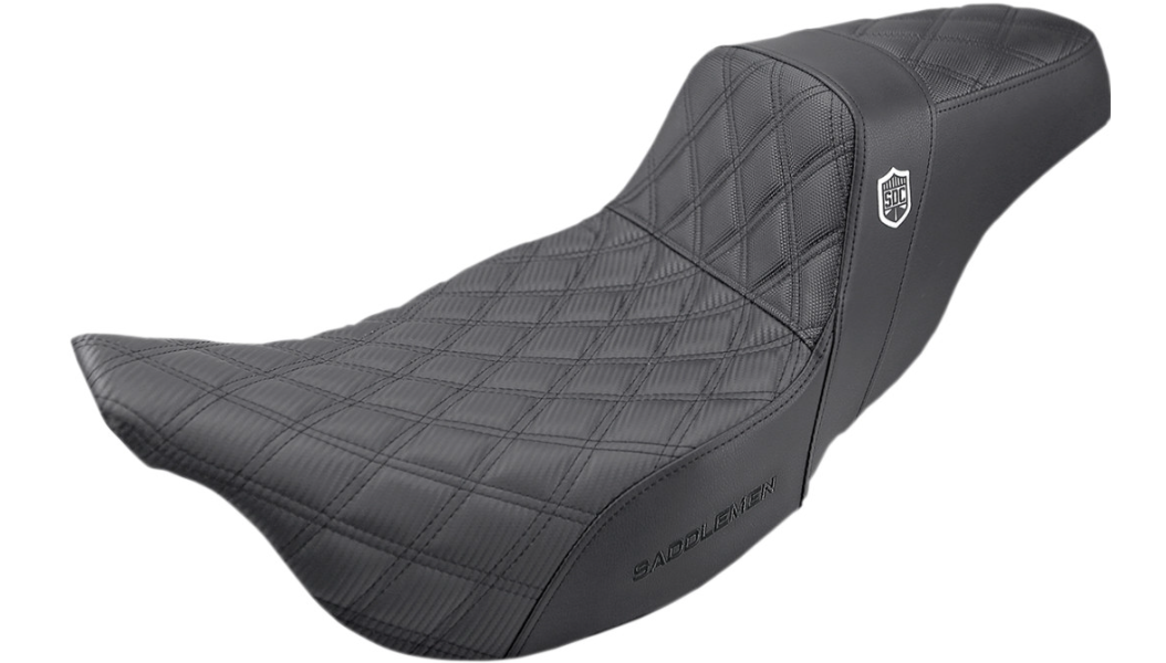 Saddlemen Pro Series SDC Performance Seat - w/o Backrest - Lattice Stitch - FL '08 -'23