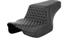 Saddlemen Step-Up Seat - Front Honeycomb - Silver Stitching - FL '23-'24