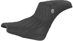Saddlemen Pro Series SDC Performance Seat - w/o Backrest - Lattice Stitch/Lumbar Gripper - FX '18-'24