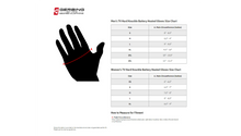 Gerbing Heated Clothing 7V Hard Knuckle Battery Heated Gloves - Black |
