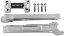 SLYFOX Handlebar Riser Kit - Straight - 1-1/8" Clamping - 10" Rise - Raw