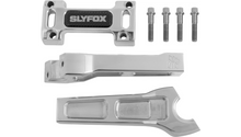 SLYFOX Handlebar Riser Kit - Straight - 1-1/8" Clamping - 6" Rise - Raw