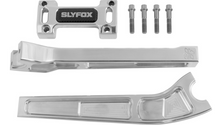 SLYFOX Handlebar Riser Kit - Pullback - 1-1/8" Clamping - 10" Rise - Raw