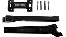 SLYFOX Handlebar Riser Kit - Straight - 1" Clamping - 10" Rise - Black