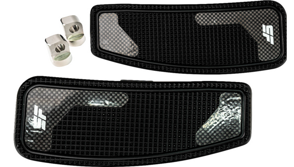 SLYFOX Mini Floorboards - Black Anodized - Male Mount