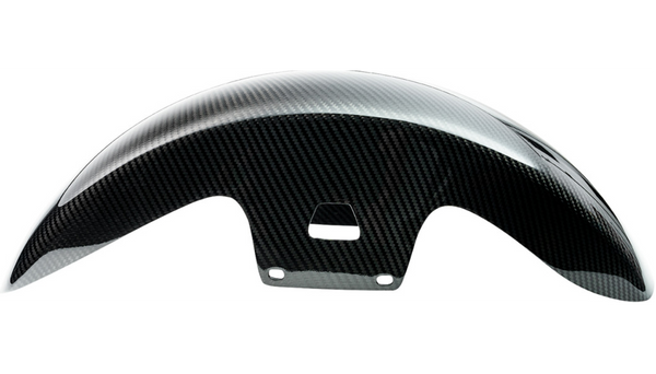 SLYFOX Carbon Fiber Front Fender - Gloss Black