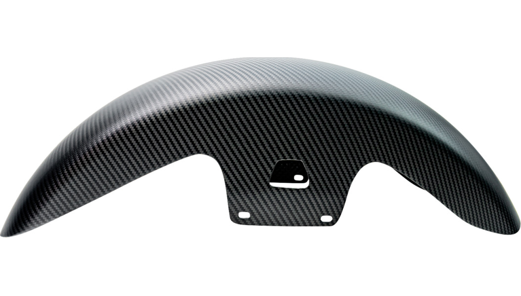 SLYFOX Carbon Fiber Fender - Front - Mid Length - Matte Black