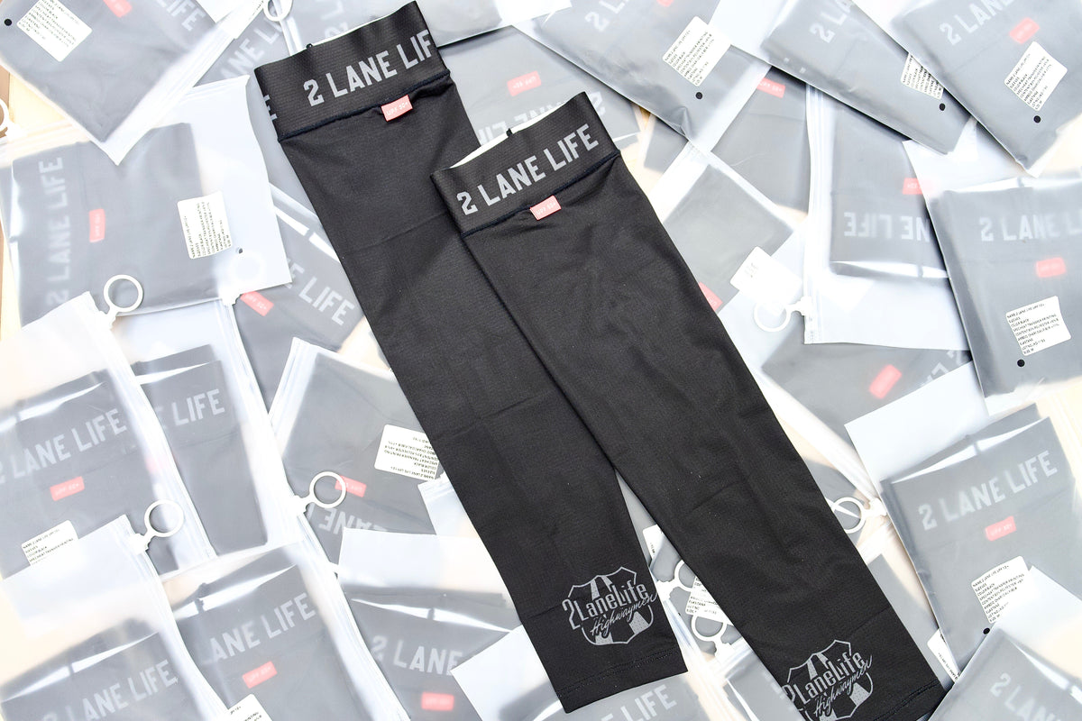 2lanelife UV Arm Sleeves - Black