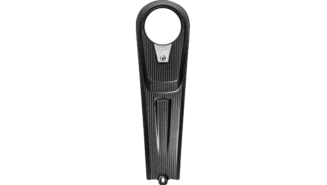 Saddlemen Carbon Fiber Dash Panel For M8 Softail Models - Carbon Fiber/Matte