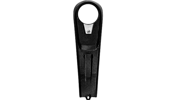 Saddlemen Carbon Fiber Dash Panel For M8 Softail Models - Carbon Fiber/Gloss
