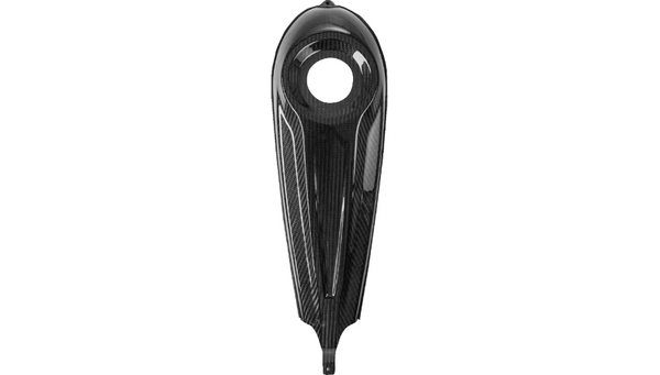 Saddlemen Carbon Fiber Dash Panel For Touring Models - Center Fill - Carbon Fiber/Gloss