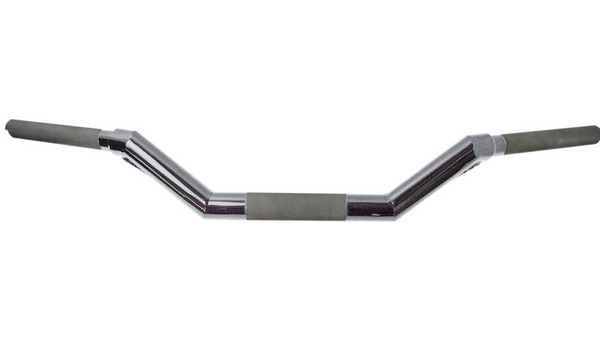 TRASK 1-1/4" V-Line Handlebar - Moto - Chrome