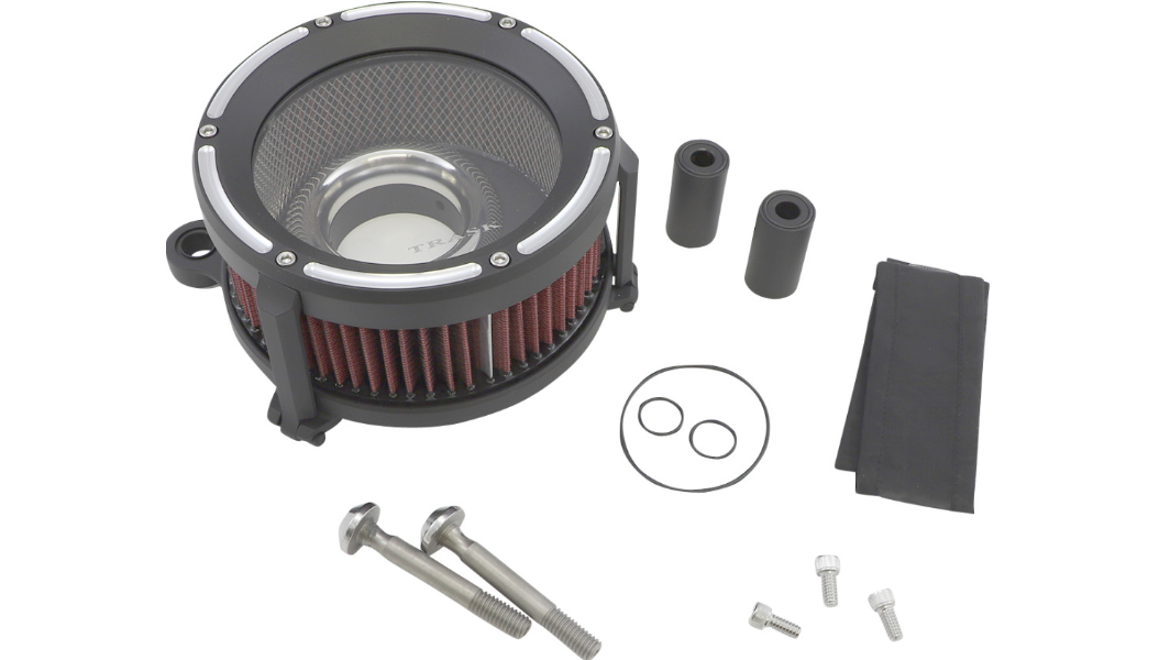 TRASK Assault Charge High-Flow Air Cleaner - Black