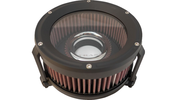 TRASK Assault Charge High-Flow Air Cleaner - Flat Black