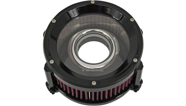 TRASK Assault Charge High-Flow Air Cleaner - Gloss Black