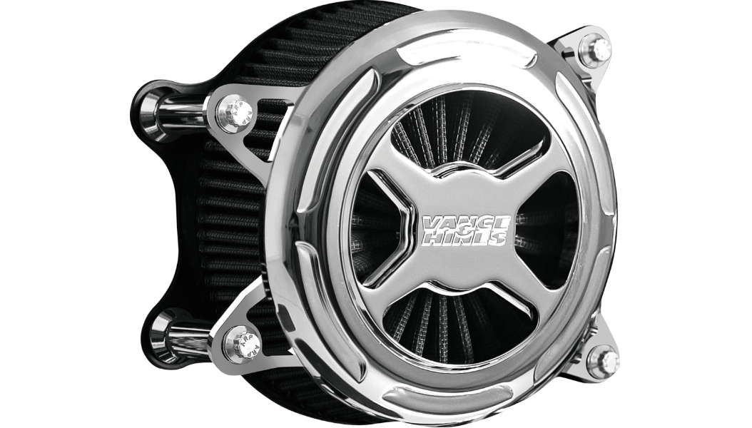 Vance and Hines VO2 X Air Intake Kit - Chrome