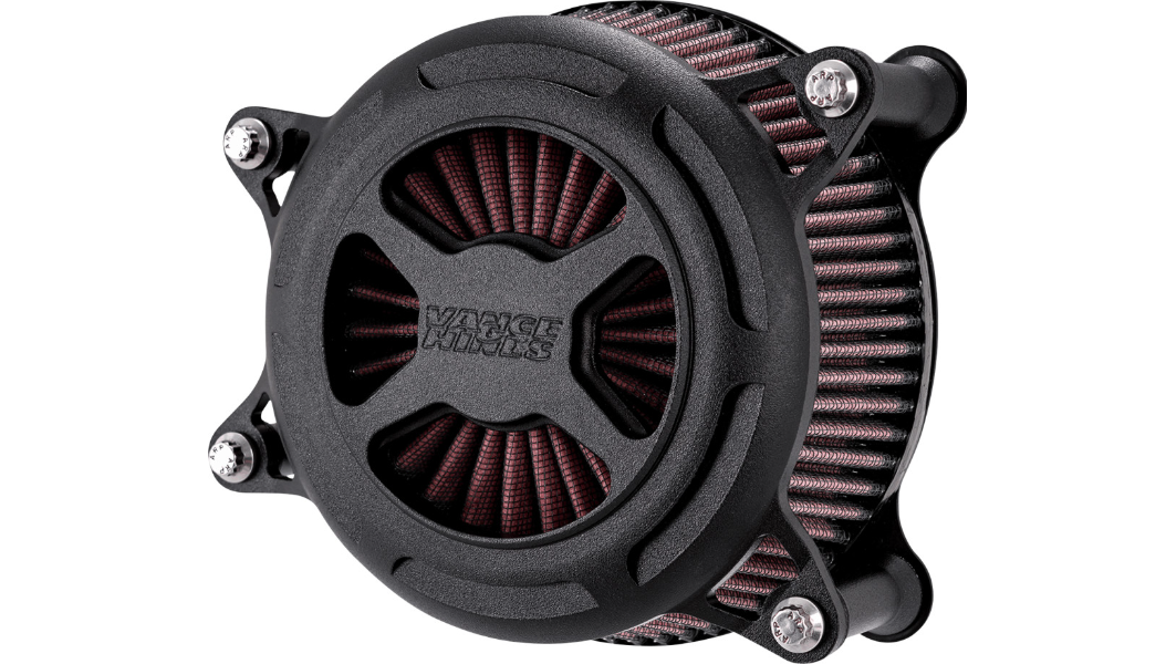 Vance and Hines VO2 X Air Intake Kit - Black Wrinkle