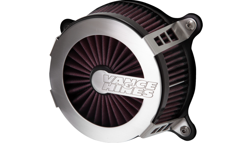 Vance and Hines VO2 Cage Fighter Air Intake Kit - Brushed