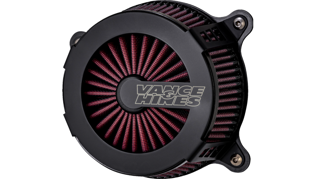 Vance and Hines VO2 Cage Fighter Air Intake Kit - Black Contrast