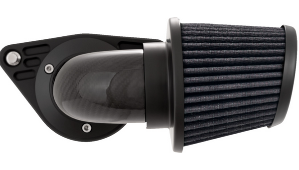 Vance and Hines VO2 Falcon Air Intake Kit - Weaved Carbon Fiber