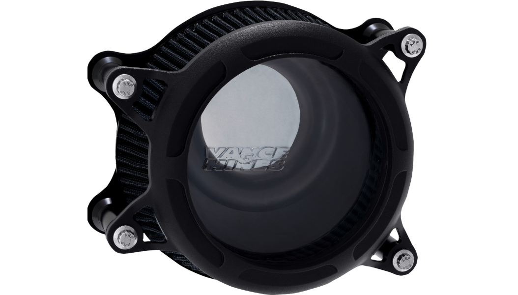 Vance and Hines VO2 Insight Air Intake Kit - Black Wrinkle