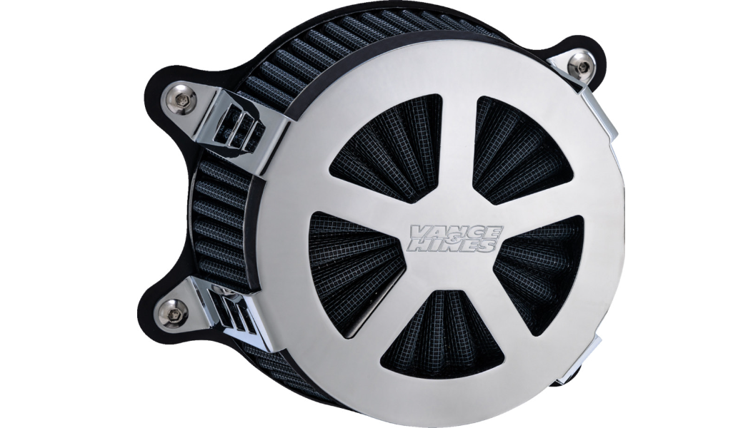 Vance and Hines VO2 Radiant V Air Intake Kit - Chrome