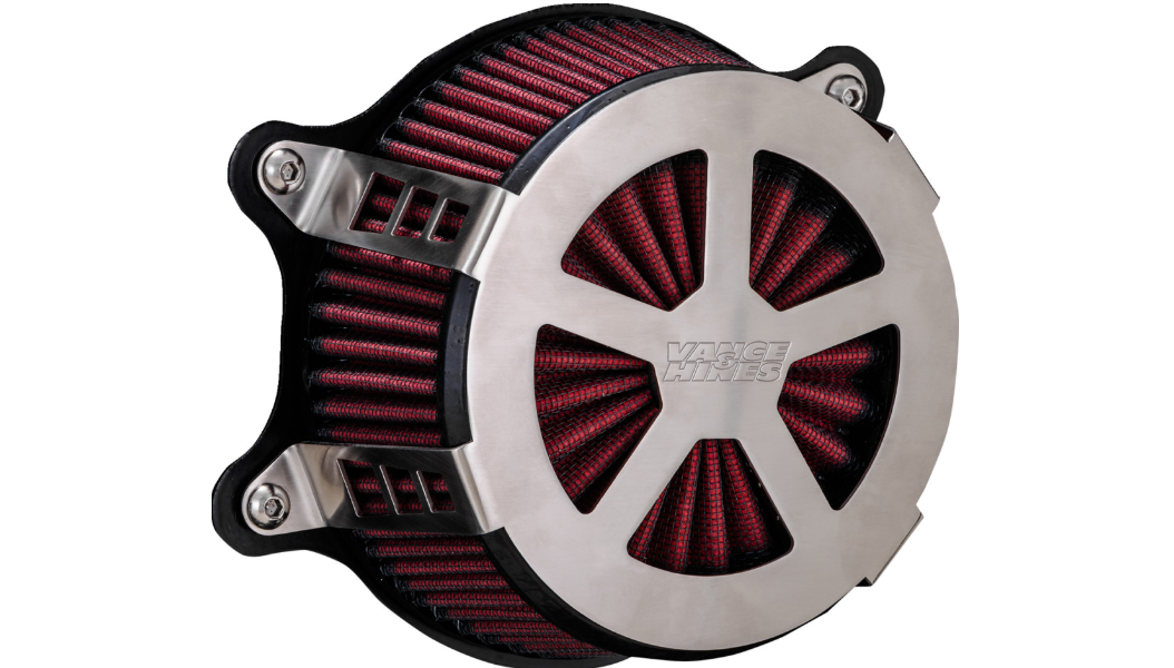 Vance and Hines VO2 Radiant V Air Intake Kit - Brushed