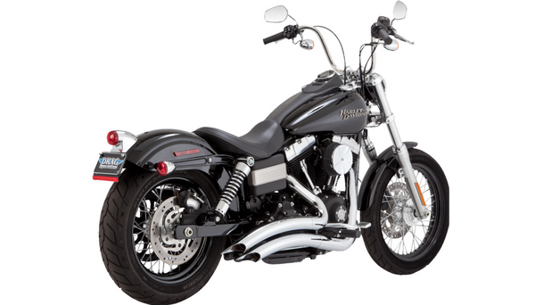 Vance and Hines 2-into-2 Big Radius Exhaust System - Chrome
