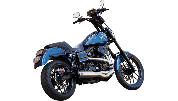 Vance and Hines 2-into-1 Qualifier Exhaust System - Brushed