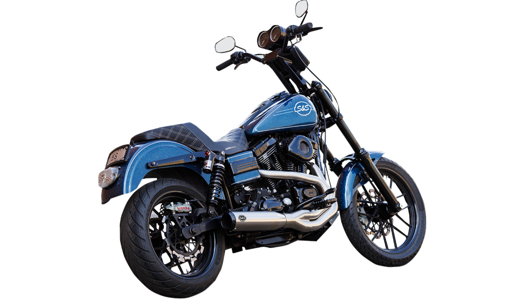 Vance and Hines 2-into-1 Qualifier Exhaust System - Brushed