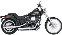 Vance and Hines 3" Twin Slash Slip-On Muffler - Chrome
