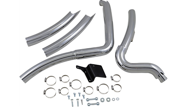Vance and Hines Big Radius Chrome Exhaust