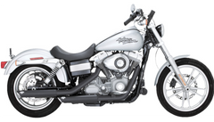 Vance and Hines 3" Twin Slash Slip-On Muffler - Black