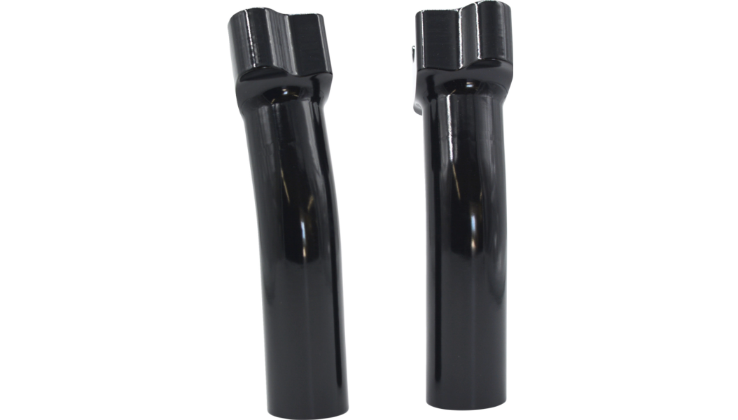 WILD 1 Chubby® Billet Risers - Pullback - 5-1/2" - Gloss Black