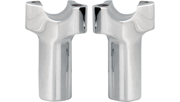 WILD 1 Chubby® Billet Risers - 3-1/2" - Chrome