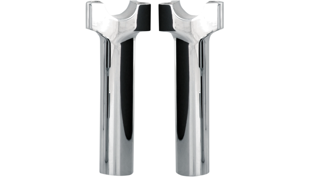 WILD 1 Chubby® Billet Risers - 6" - Chrome